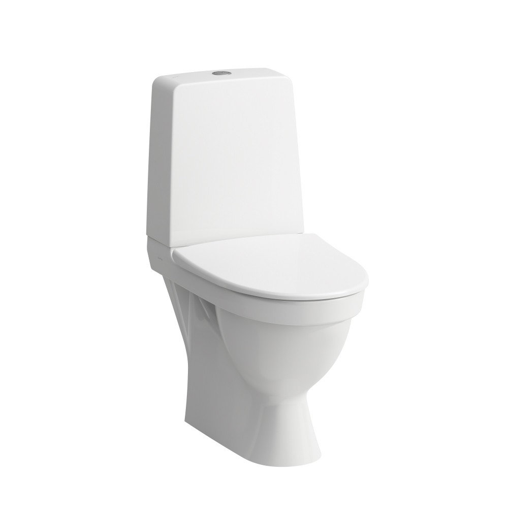 LAUFEN KOMPAS WC VIT RIMLESS U SKRUVH