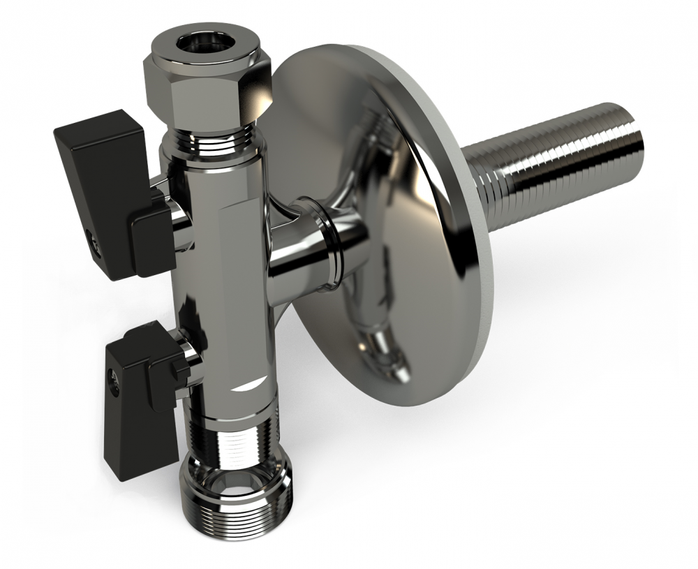 LK ANSL KOPPL D-VINKEL R10/CU10XR15