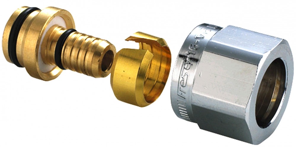 KOPPLINGSSET ALUPEX R15X16X2,0