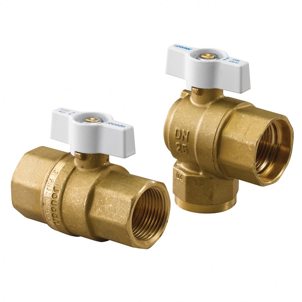 AVSTÄNGNINGSVENTIL MIX RAK/VINKEL**