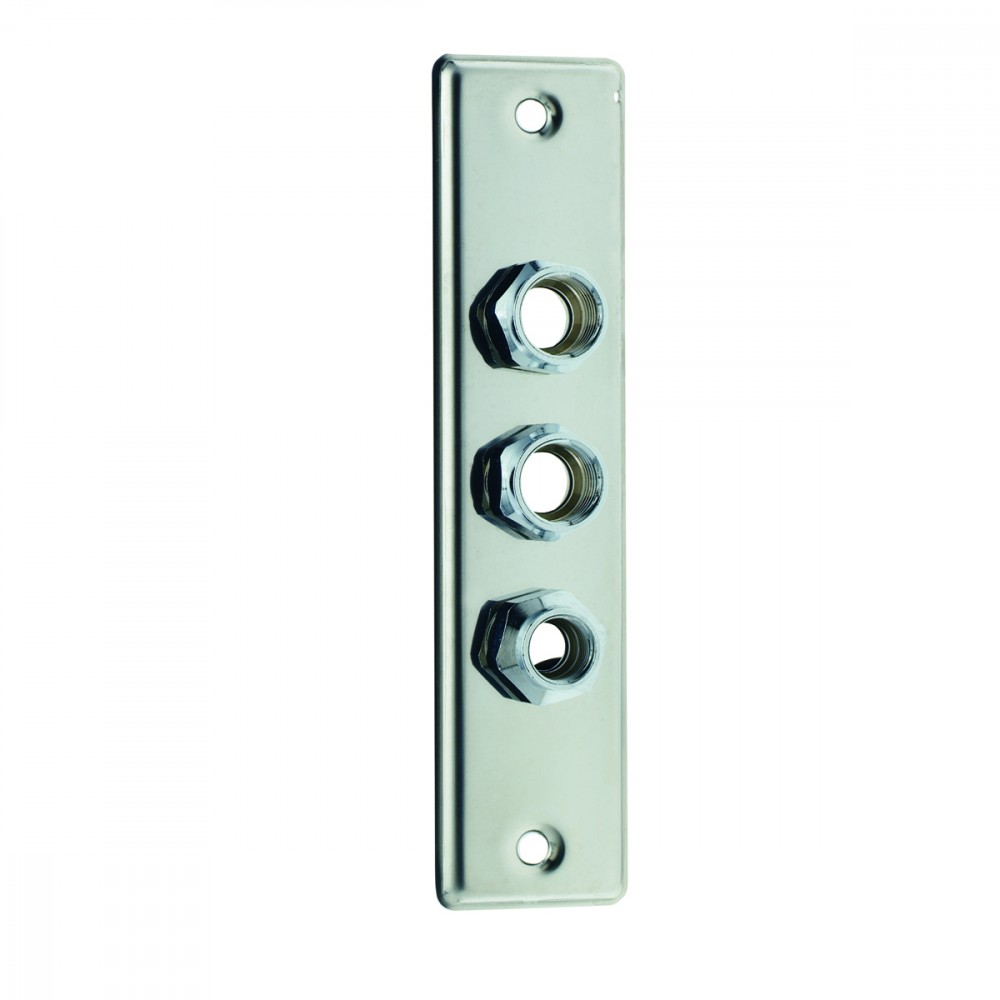 VÄGGBRICKA 3-HÅL ALUPEX 16**