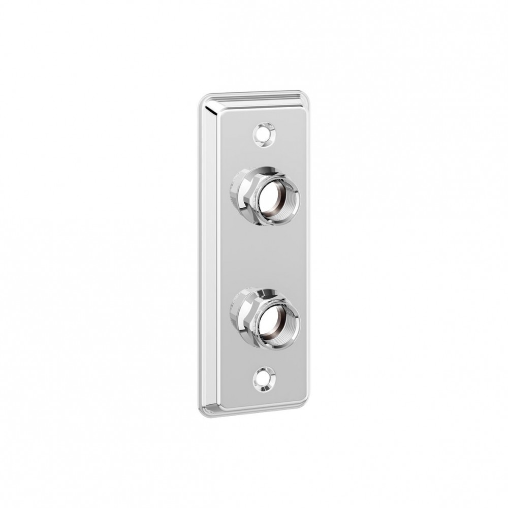 VÄGGBRICKA 2-HÅL 60CC 12/15CU RFR BLANK