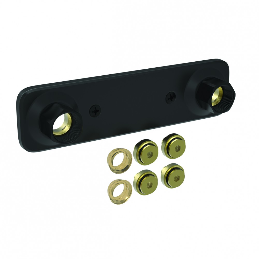 BLANDARFÄSTE V6 SVART 160CC CU12/15 PLAST15/16