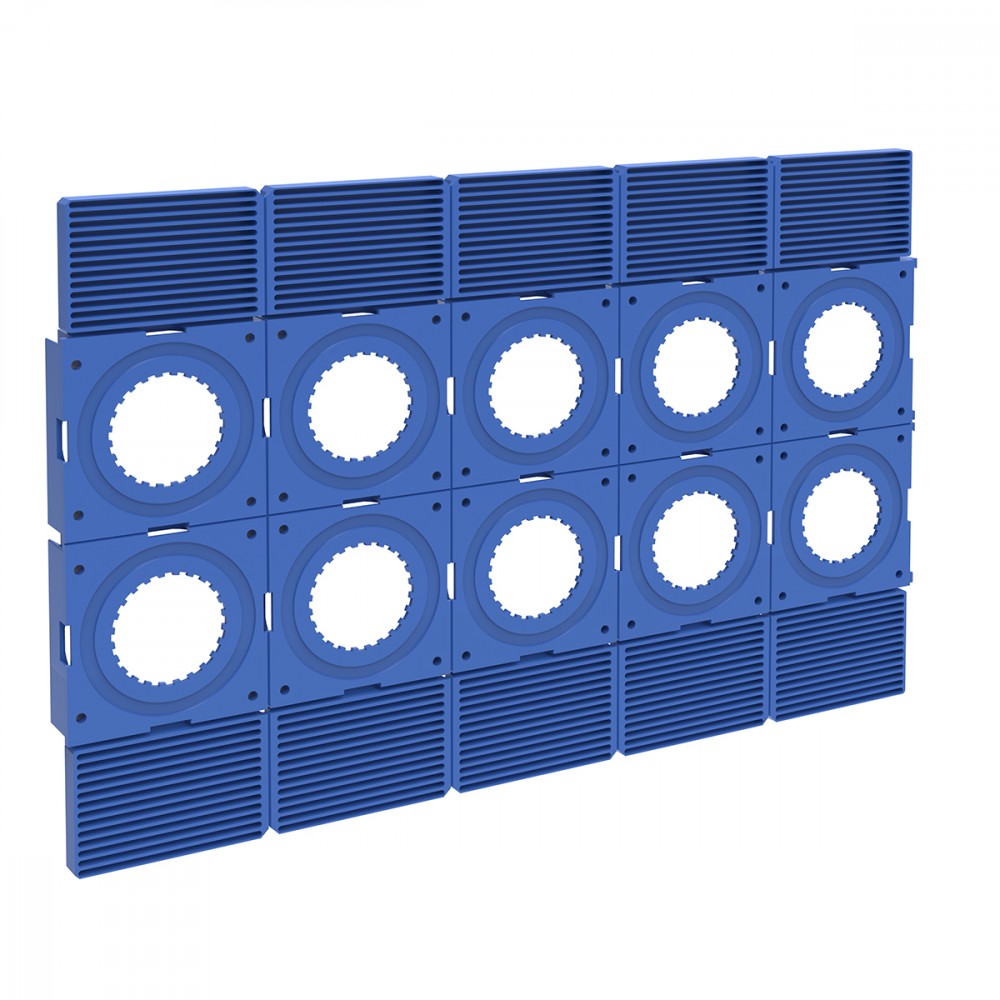 VA MONTAGEPLATTA V6 2X5X60CC