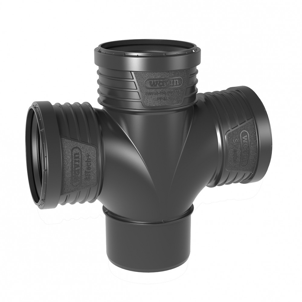 WAVIN SITECH+ DUBBELGRENRÖR 110X87,5GR