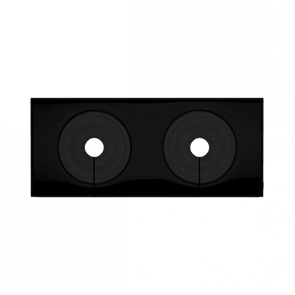 VULKBRICKA 118X48 DELBAR SVART D 12-22