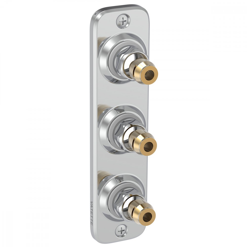 VA KOPPLINGSBRICKA V6 GRÖN 3-RÖR 60CC PLAST 15X2,25