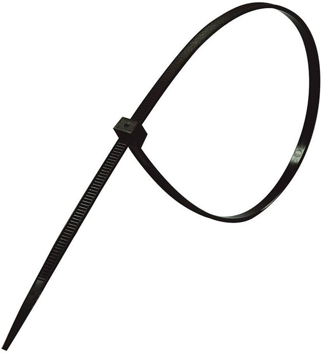 BUNTBAND 365X4,8 MM SVART/100