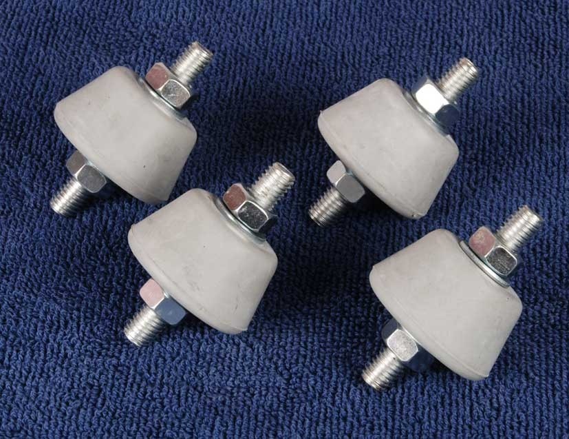 VIBRATIONSDÄMPARE GRÅ 50KG (4ST)