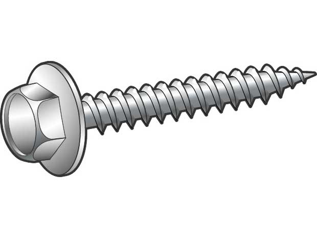 BYGGSKRUV M FLÄNS (100) 6,5X64
