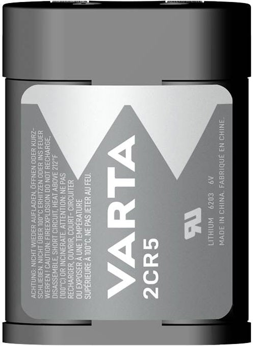 BATTERI LITIUM 2CR5 6 VOLT TILL ORAS BLANDARE M.M.