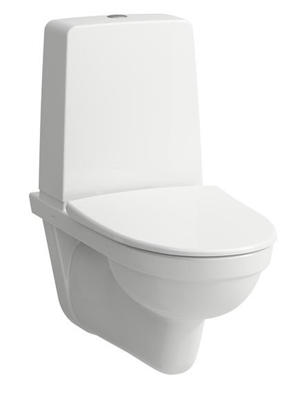 LAUFEN KOMPAS WC VIT RIMLESS VÄGGHÄNGD