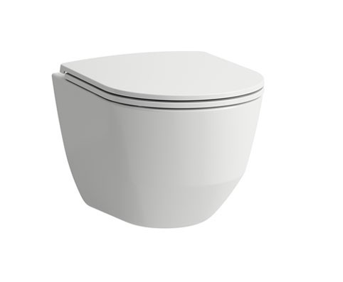 LAUFEN PRO DESIGN KOMPAKT WC-SKÅL VIT VÄGG RIMLESS U SITS