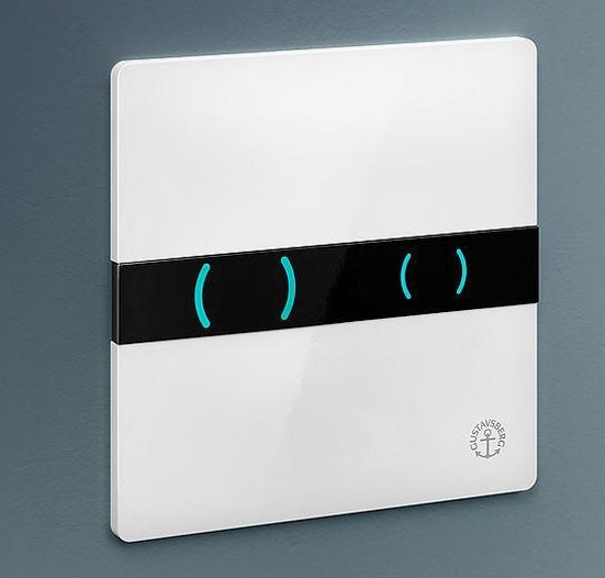 GBG VÄGGTRYCKE SENSOR TRIOMONT XS VIT