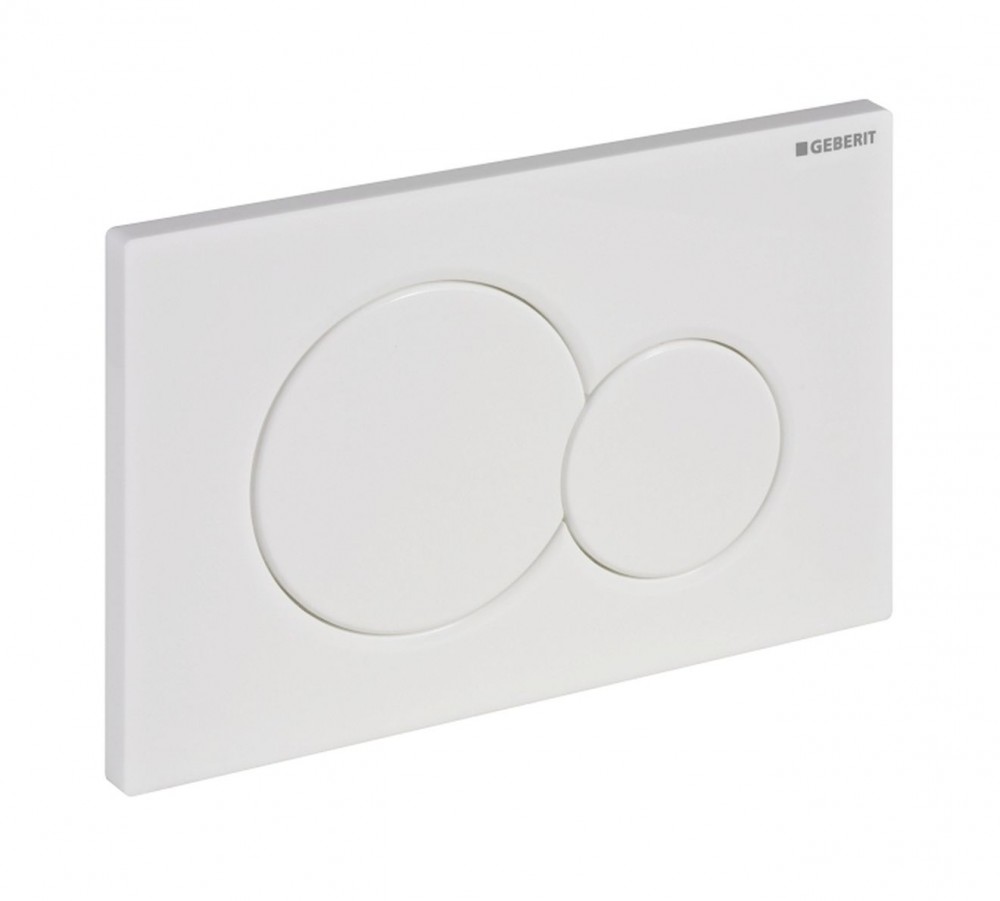 GEBERIT TRYCKPLATTA SIGMA01 DUBBEL ALPINVIT