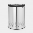 TVÄTTKORG 55 LTR, 2 FACK / MÖRKGRÅTT PLASTLOCK