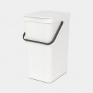 "PAPPERSKORG ""SORT & GO"" 16 LTR" VIT