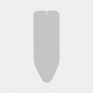 ÖVERDRAG STL C SILIKON, 2MM SKUM 124X45CM SILVER