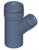 POLO-KAL XS GRENRÖR 2MUFF 50X40X45GR