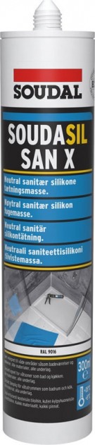 SILIKON SOUDASIL SANX TRANSPARENT 300ML
