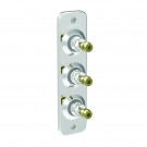 VA KOPPLINGSBRICKA V6 3-RÖR 60CC PLAST 16X2,0-2,25