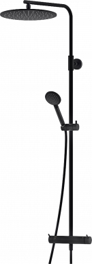 MA SHOWER SYSTEM KIT 271800.12 INXX II 160 C/C MATTSVART