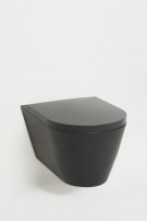 KARTELL BY LAUFEN WC SKÅL MATT SVART. EXKL SITS