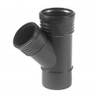 WAVIN SITECH+ GRENRÖR 2MUFF 75X45GR