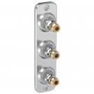 VA KOPPLINGSBRICKA V6 GRÖN 3-RÖR 60CC PLAST 16X2,0-2,25