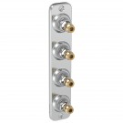 VA KOPPLINGSBRICKA V6 GRÖN 4-RÖR 60CC PLAST 16X2,0-2,25