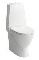 LAUFEN PRON WC VIT RIMLESS P-LÅS U SKRUVH (828969)